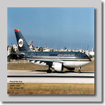 JY-AGV  Libyan Arab Airlines - Malta - 2000